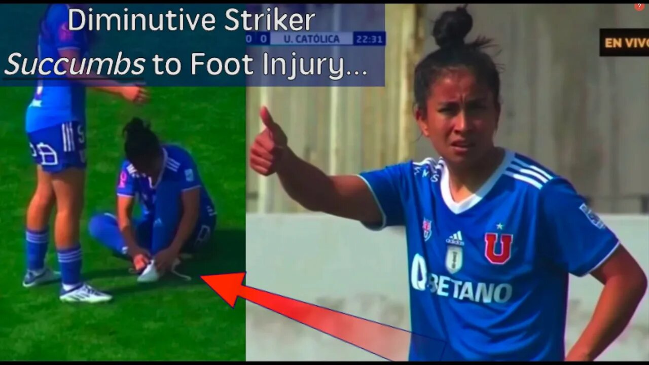 Diminutive Striker Succumbs to Foot Injury