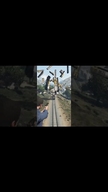 Tentando Parar o 🚂 do #gta5