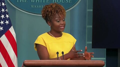 Karine Jean-Pierre: Americans Won't Hear From Biden Because He Did An Interview Last Week