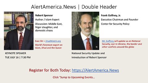 AlertAmerica.News Presents Author Robert Spencer