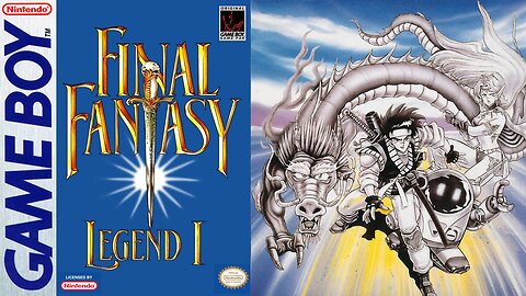 Final Fantasy Legend 1989 GAMEBOY LIVE Playthrough - Retro Games Live Gameplay
