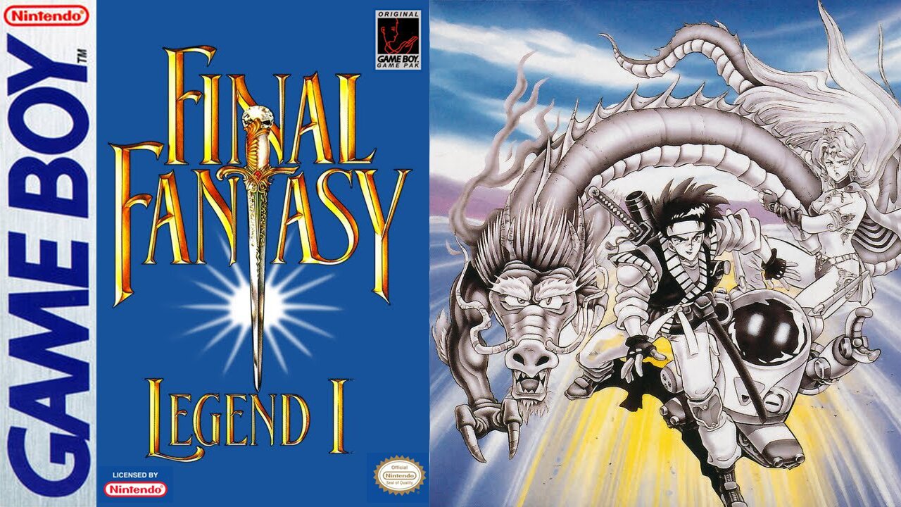 Final Fantasy Legend 1989 GAMEBOY LIVE Playthrough - Retro Games Live Gameplay