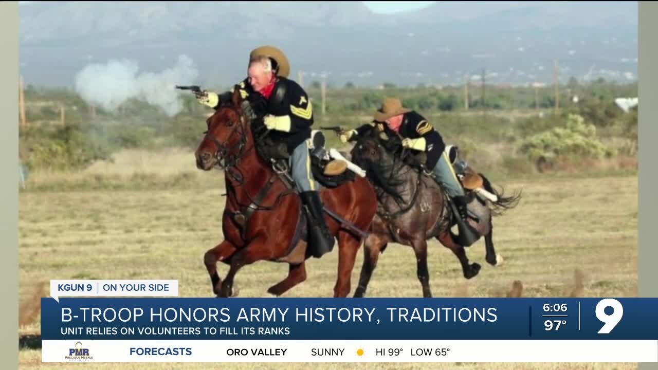 Fort Huachuca B Troop honors decades of traditions and history