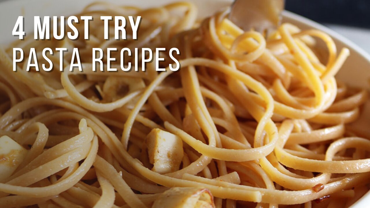 4 must try vegan pasta recipes