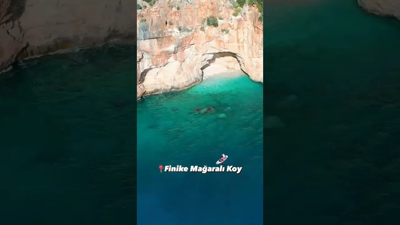 Keşfedilmemiş Cennet: Finike Mağaralı Koyu