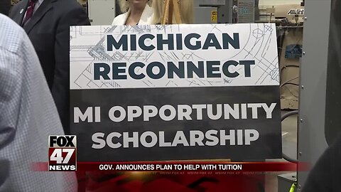 Gov. announces plan to help with tuition