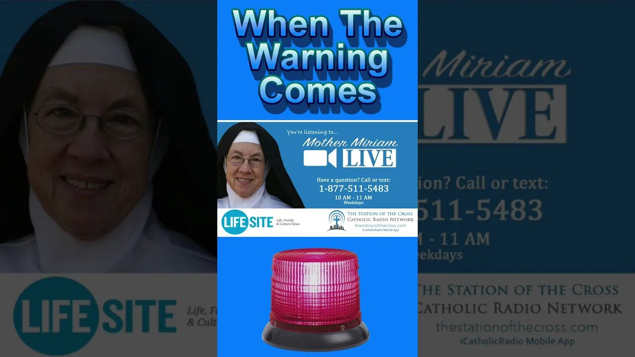 Catholic Nun on THE WARNING COMING...