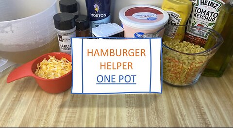 Homemade One Pot Hamburger Helper Recipe