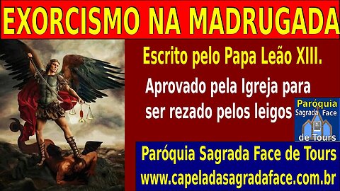 EXORCISMO DE SÃO MIGUEL ARCANJO
