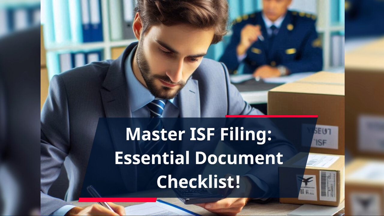 Mastering the ISF Filing Process: Essential Document Checklist for Importers