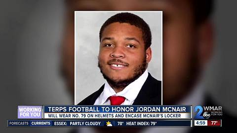 Terps players to honor Jordan McNair