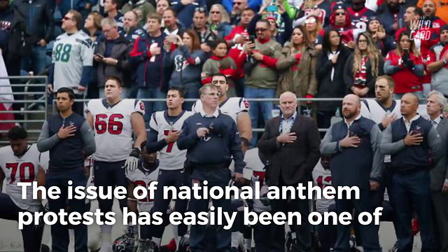 NFL Wants To Pass The Buck On National Anthem Rules - Report