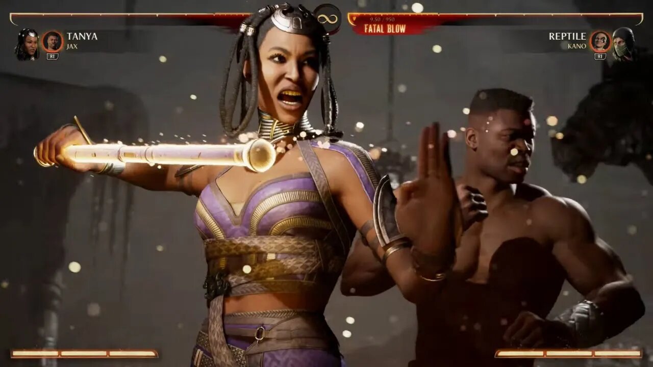 Mortal Kombat 1 2023 Tanya & Jax Kameo Fatal Blow