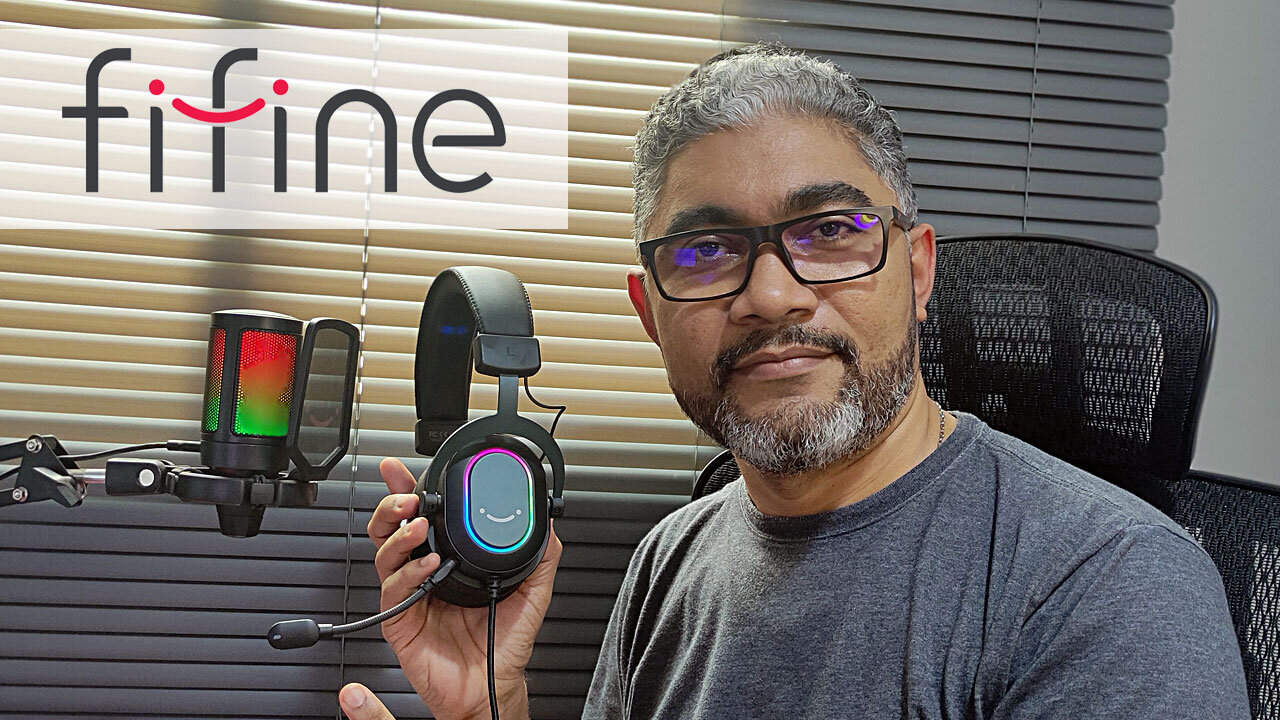 Microfone e Headset Fifine | Teste de qualidade