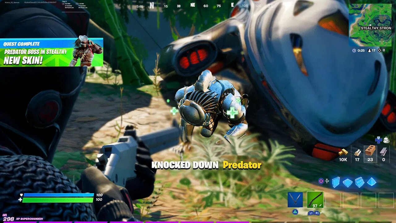 Finding *PREDATOR* in FORTNITE!