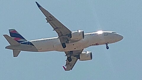 Airbus A320NEO PR-XBP coming from São Paulo to Fortaleza
