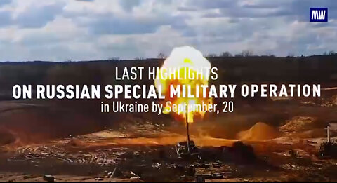 Last Highlights on the Russian Special Military Operation in Ukraine as of September 20, 2022