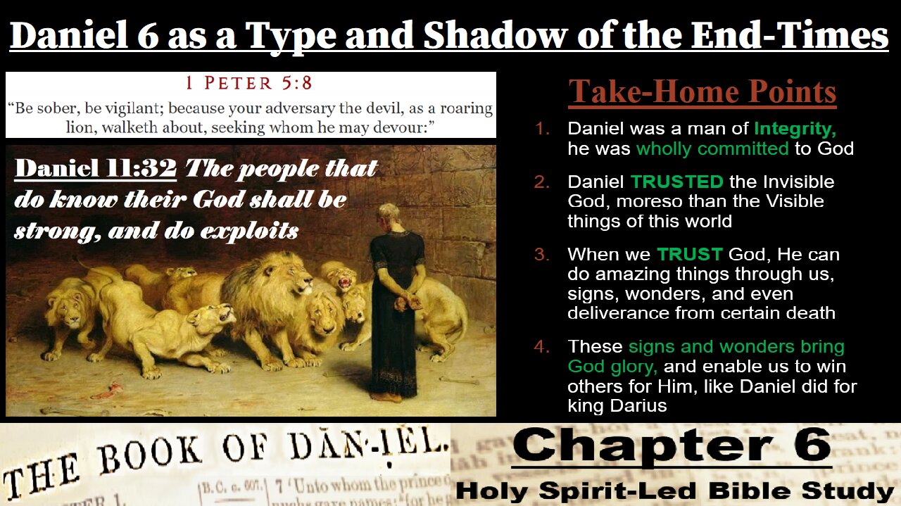 The Book of Daniel - Chapter 6