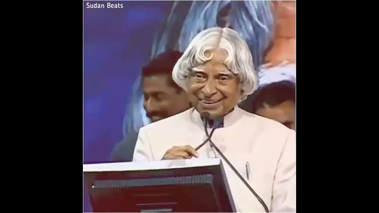 A P J Abdul Kalam Motivational Speech