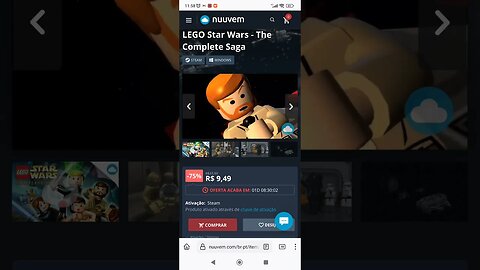 CORRA! Lego Star Wars The Complete Saga, em promoção na Nuuvem/Steam