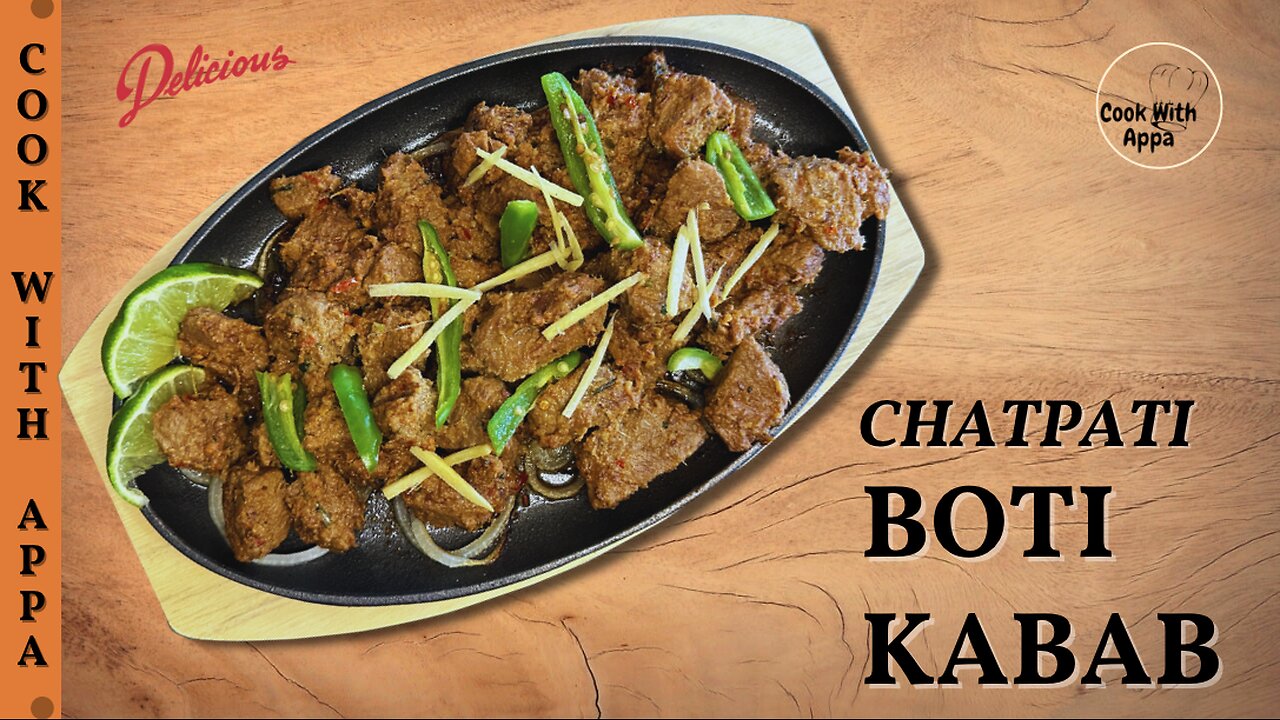 Boti Kabab | Shish Kebab | Chatpati Boti Kabab | Maslal Boti Kabab | Tawa Boti Kabab #meet #food