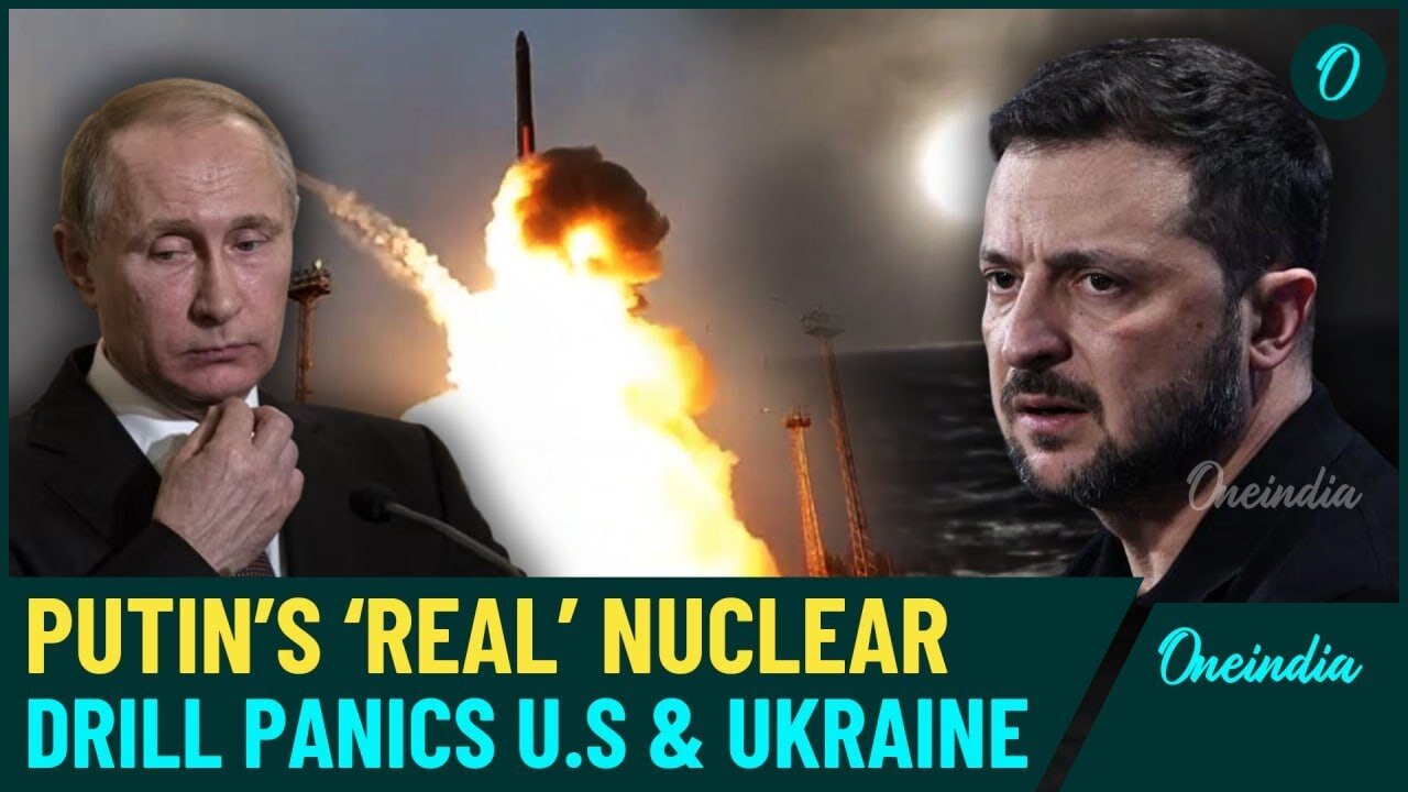 VIDEO| Putin’s ‘Realistic Nuclear Drills’ Stuns NATO| ICBMs, Bombers, and Submarine Launches Tested