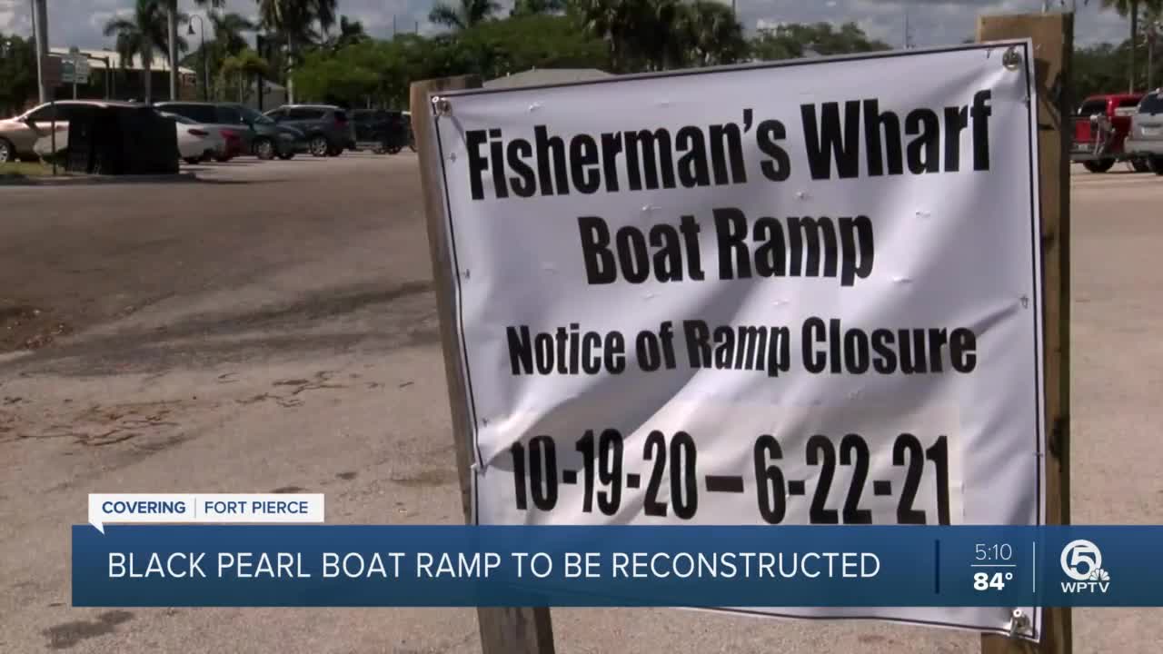 Fort Pierce boat ramp getting $600,000 upgrade, will be closed for 8 months