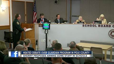 Heated debate over guardian program in Polk County