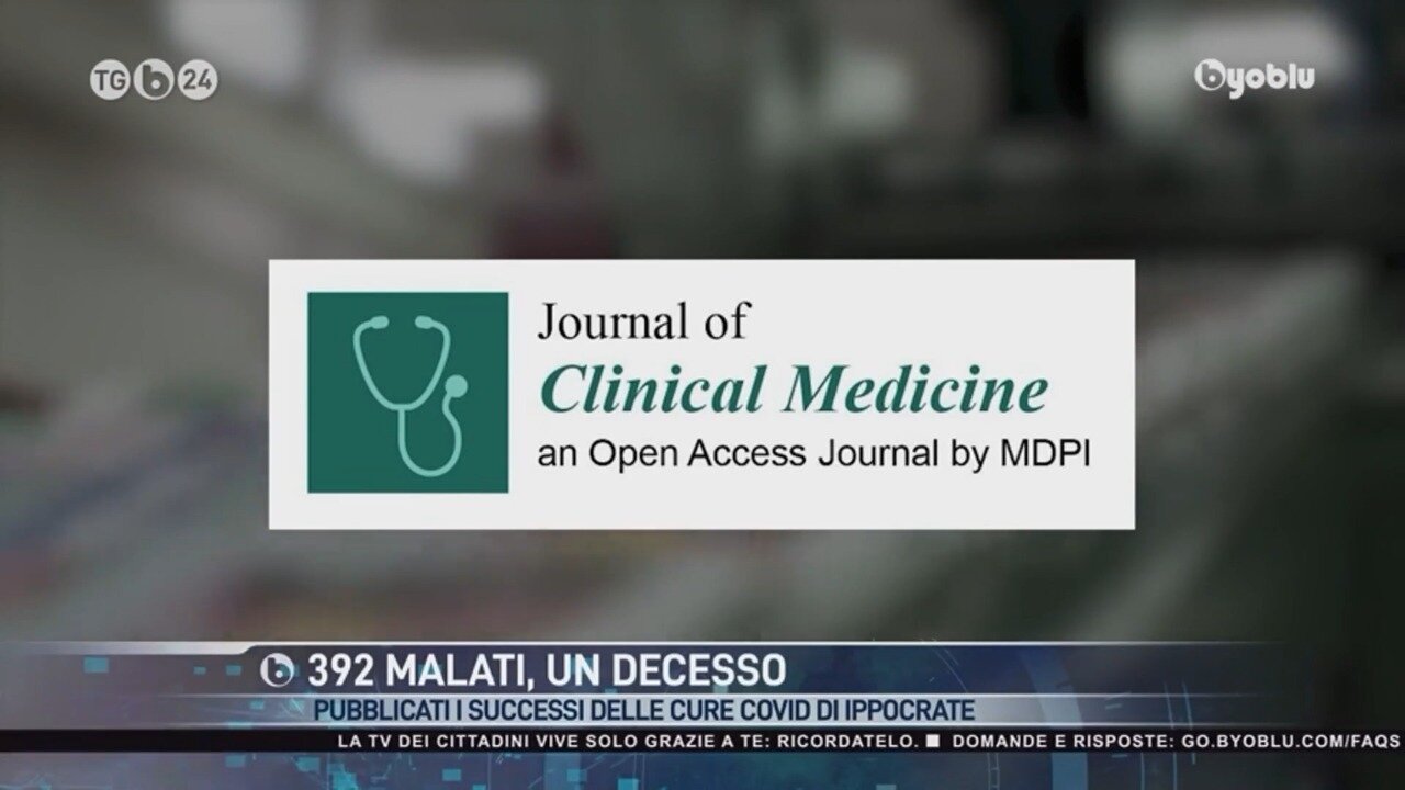 COVID: 392 MALATI, UN DECESSO. IL JOURNAL OF CLINICAL MEDICINE CONFERMA I SUCCESSI DI IPPOCRATEORG