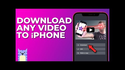 Download videos on iPhone