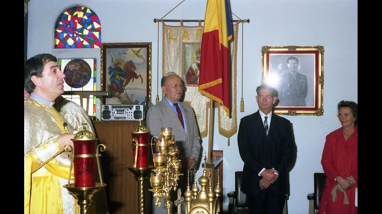 Regele Mihai I al României, și Regina Ana, au participat la Slujbă, la Biserica Sfânta Treime