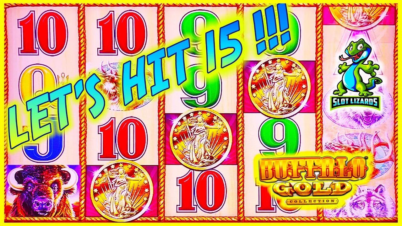 WE GOT ALL 3 SUNSETS IN THE BONUS! BIG WIN! Buffalo Gold Quest For 15 Gold Heads!