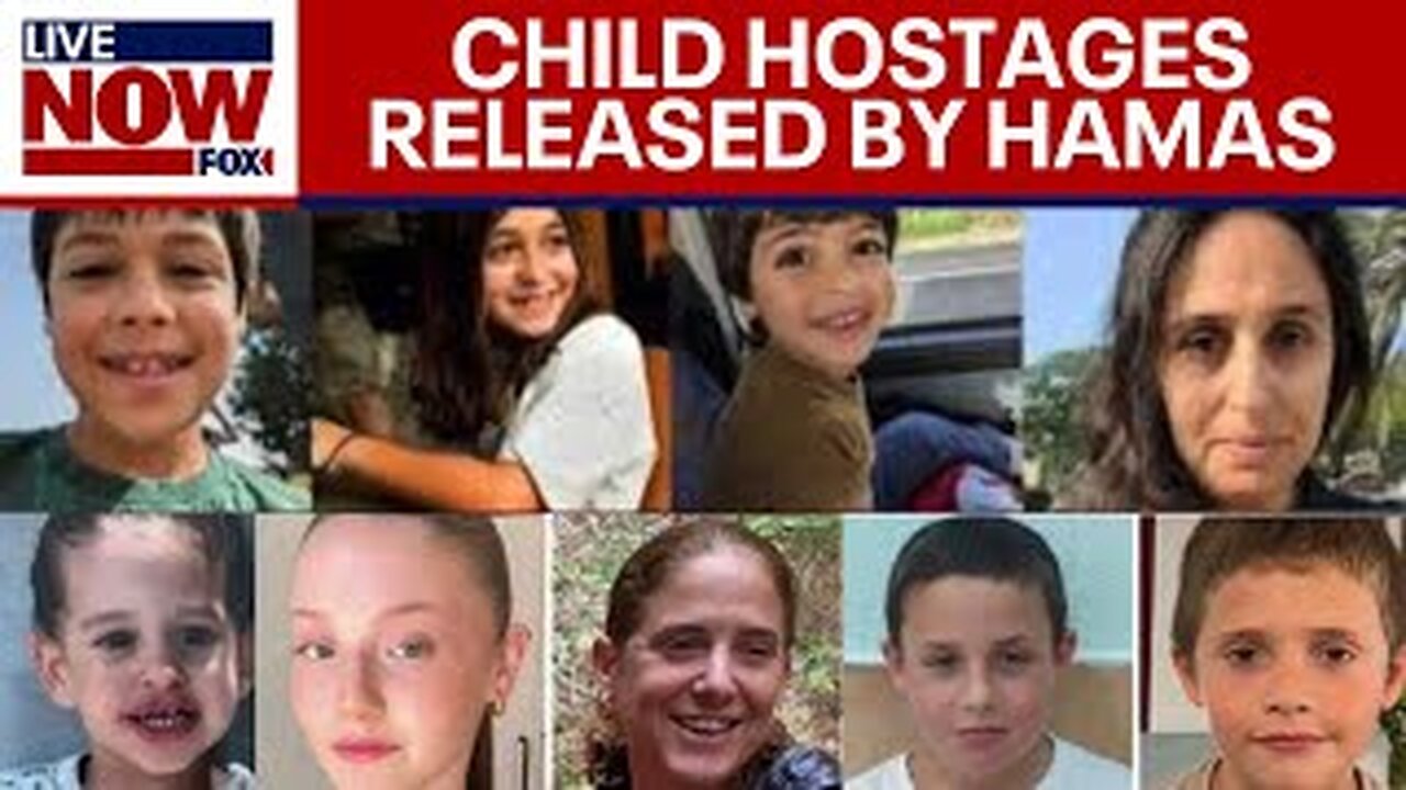 Third hostage release: American child among Hamas captives freed amid Israel war | LiveNOW from FOX