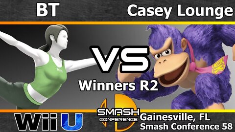 BT (Wii Fit) vs. Casey Lounge (Donkey Kong) - Winners R2 - SC59
