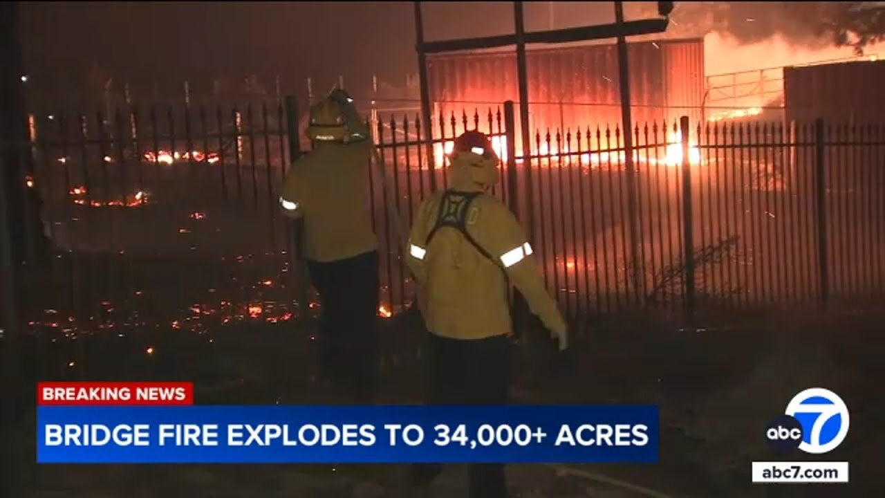 Wrightwood residents race for their lives as massive Bridge Fire consumes mountain terrain