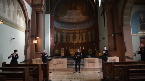 St. Hildegard Abbey Band performance
