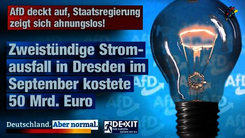 AfD deckt auf, Staatsregierung zeigt sich ahnungslos!