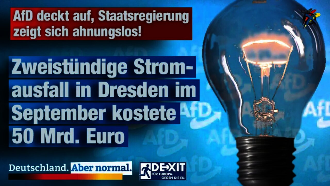 AfD deckt auf, Staatsregierung zeigt sich ahnungslos!