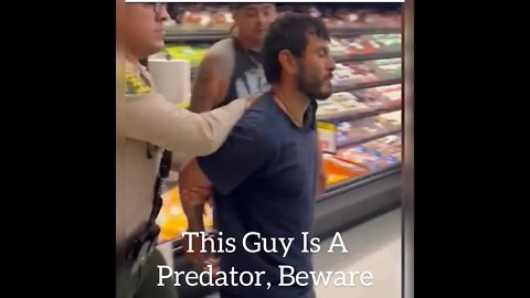 This Guy Is A Predator, Beware