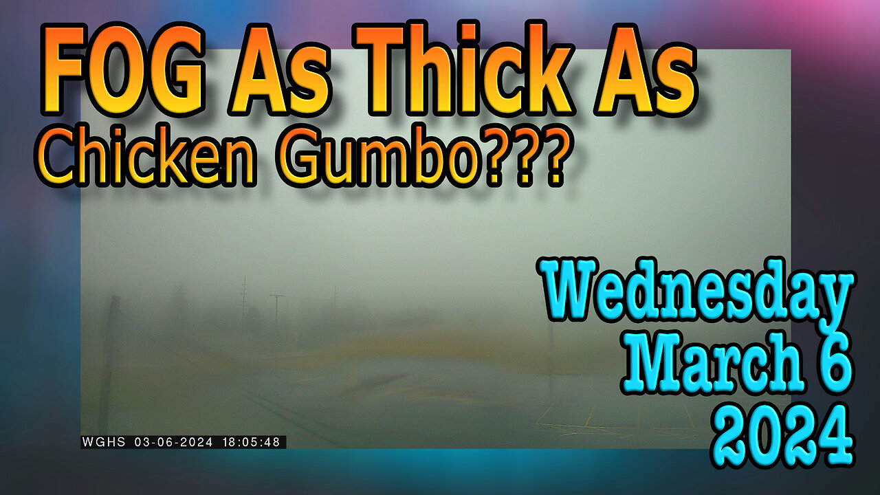 6 PM Weather - Wednesday, March 6, 2024