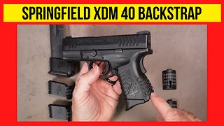 How to change an XDM 40 Compact backstrap