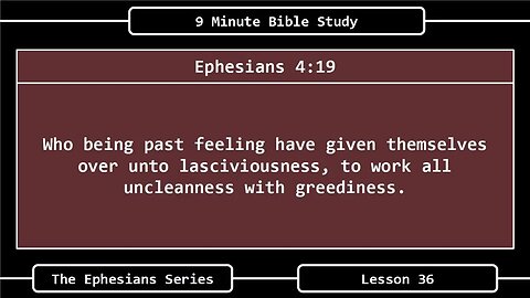 9 Minute Bible Study