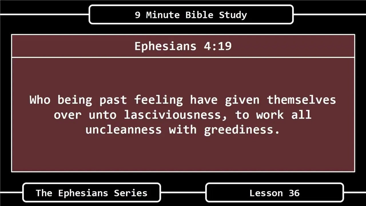 9 Minute Bible Study