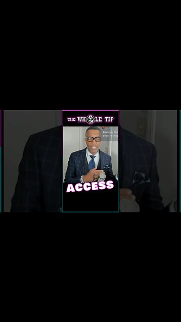ACCESS - Kevin Samuels - the Whole Tip #shorts #short #shortvideo #subscribe #shortsvideo #status