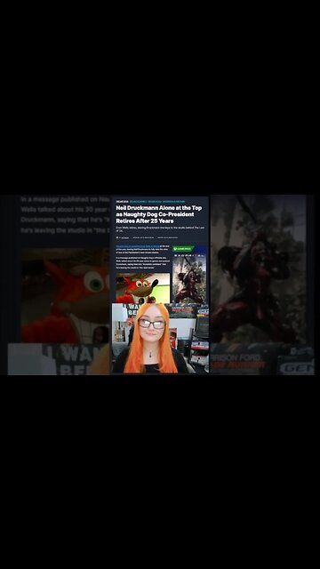 Neil Druckmann Takes Over Naughty Dog #shorts