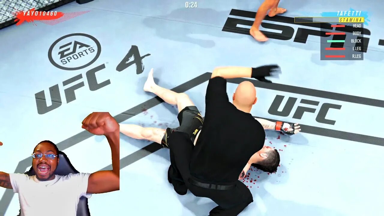 I Drown People In Deep Waters Every Time On UFC 4