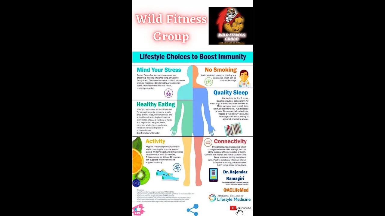 🔥Lifestyle choices to boost immunity🔥#fitness🔥#wildfitnessgroup🔥#shorts🔥