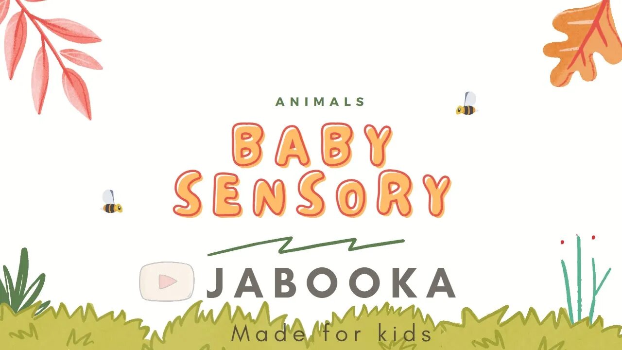 Baby Sensory + Soothing Music🎶 Cute Animal Shapes