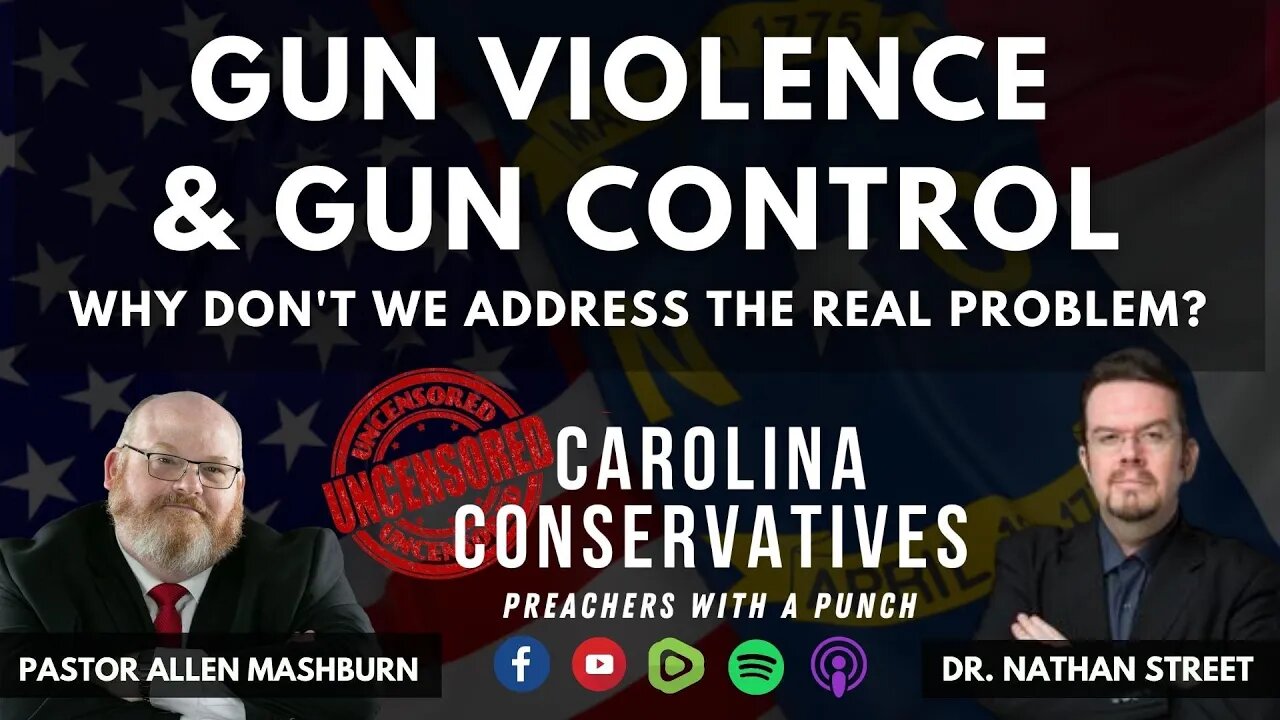 Gun Violence & Gun Control: Why Don't We Address the Real Problem?