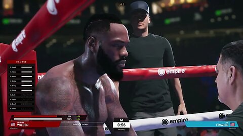 Undisputed Online Gameplay Deontay Wilder vs Joe Frazier 2